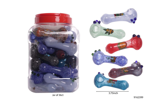 [Temp-HAM-002160] GLASS PIPE LUCKY DESIGNS #9162399 28CT JAR