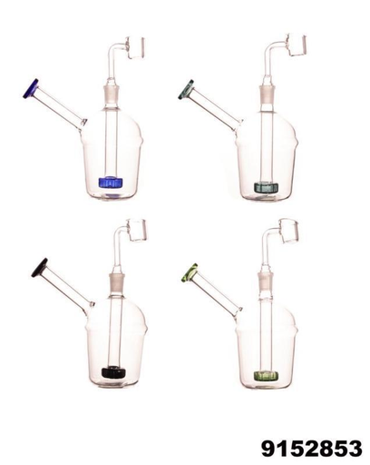 [Temp-HAM-002190] GLASS WATER PIPE #9152853 ASSORTED COLORS