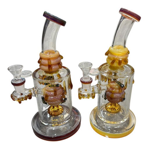 [Temp-HAM-002441] HONEY HIVE WATER PIPE #ES23252 ASSORTED COLORS