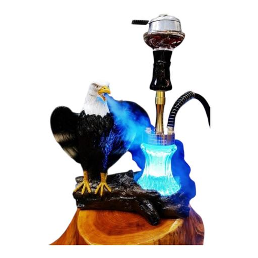 [Temp-HAM-003220] LUXX 4740 FALCON ALUMINUM RESIN HOOKAH