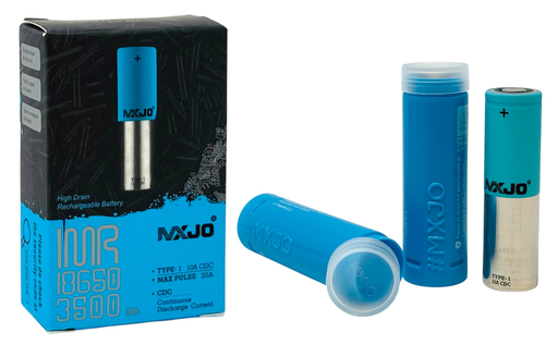 [Temp-HAM-003424] MXJO IMR 18650 TYPE-1 20A 3500MAH 2CT
