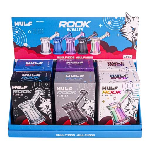[Temp-HAM-005300] WULF ROOK BUBBLER BOX OF 6