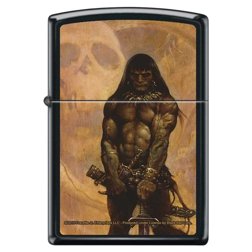 [Temp-HAM-005522] ZIPPO LIGHTER BARBARIAN DESIGN