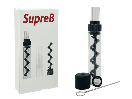 [V12-03572] SUPREB V12 TWISTY GLASS BLUNT MINI ASSORTED COLORS