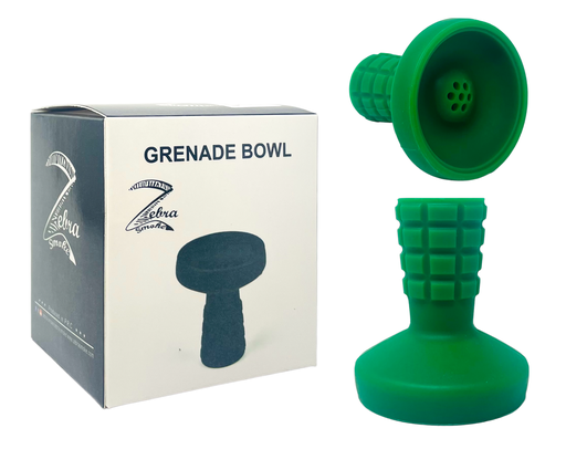[ZEBR-05265] ZEBRA GRENADE BOWL ASSORTED COLORS