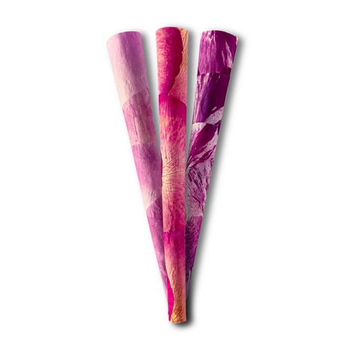 [ZIG -14886] ZIG ZAG ROSE CONES 3CT BOX OF 8