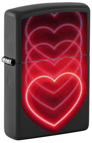 [ZIPP-09393] ZIPPO LIGHTER HEARTS DESIGN 48593