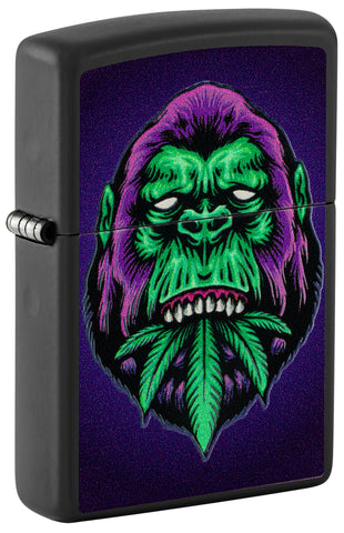 [ZIPP-09395] ZIPPO LIGHTER CANNABIS GORILLA DESIGN 48585