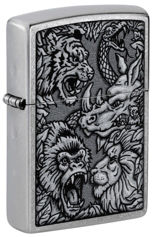 [ZIPP-09405] ZIPPO LIGHTER JUNGLE DESIGN 48567
