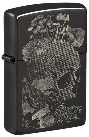 [ZIPP-09455] ZIPPO LIGHTER SKULL MUSHROOM DESIGN 48590
