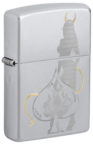 [ZIPP-13171] ZIPPO LIGHTER DEVILISH ACE DESIGN 48658