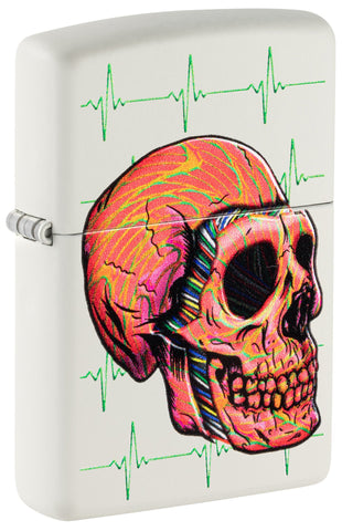 [ZIPP-22150] ZIPPO LIGHTER CYBER SKULL DESIGN 48659