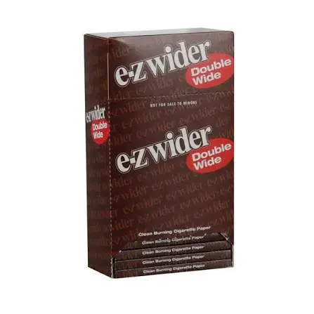 EZ WIDER CIGARETTE PAPERS BOX OF 24