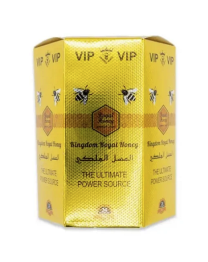 [VIP-03600] VIP ROYAL HONEY HEXAGON 20GM SACHETS BOX OF 24