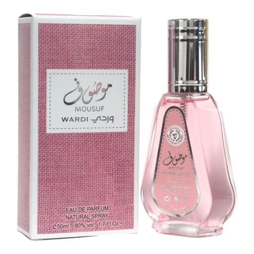[TEMP-NEW-0000135] ARD AL ZAAFARAN MOUSUF WARDI EAU DE PARFUM 50ML