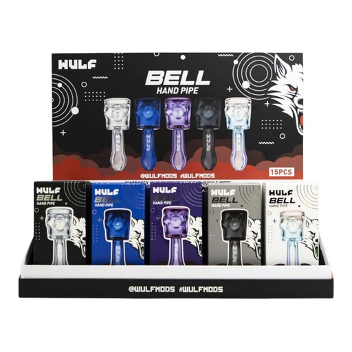 [TEMP-NEW-0000510] WULF BELL HAND PIPE  BOX OF 15