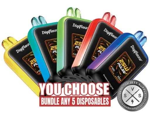 DIGIFLAVOR SKY 5% DISPOSABLE 25000 PUFFS BOX OF 5
