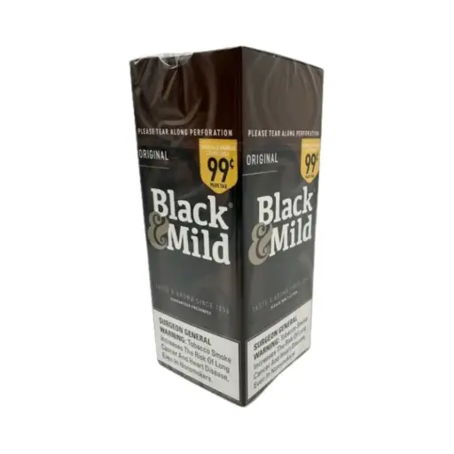 BLACK & MILD PLASTIC TIP $0.99 25CT