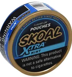 SKOAL MINT X-TRA POUCHES
