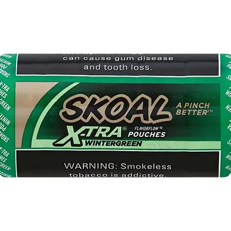 SKOAL WINTERGREEN X-TRA POUCHES