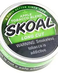 SKOAL APPLE TOBACCO BLEND LONG-CUT