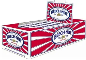 Beech-nut tobacco pouches