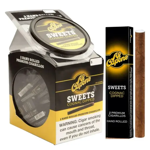 AL CAPONE SWEETS COGANC TOWER (120 CIGARILLOS)