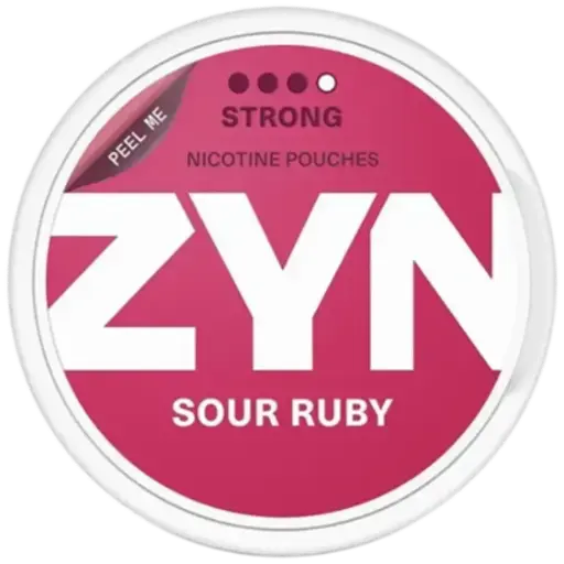 EUROPEAN ZYN SOUR RUBY (STRONG)