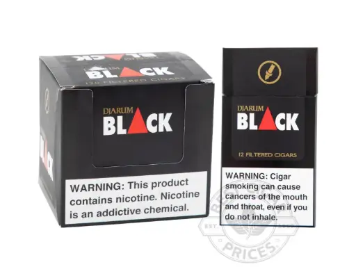 DJARUM BLACK (120 FILTERED CIGARS)