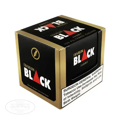 DJARUM BLACK IVORY (120 FILTERED CIGARS)
