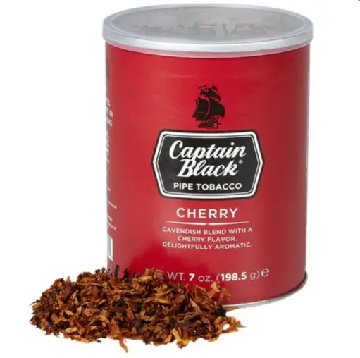 CAPTAIN BLACK PIPE TOBACCO CHERRY (TIN)