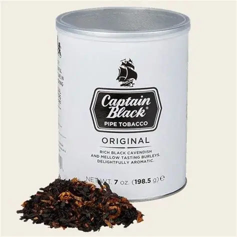CAPTAIN BLACK PIPE TOBACCO ORIGINAL (TIN)