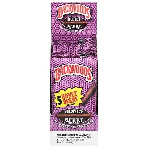 BACKWOODS HONEY BERRY CIGARS 8-5PACKS 