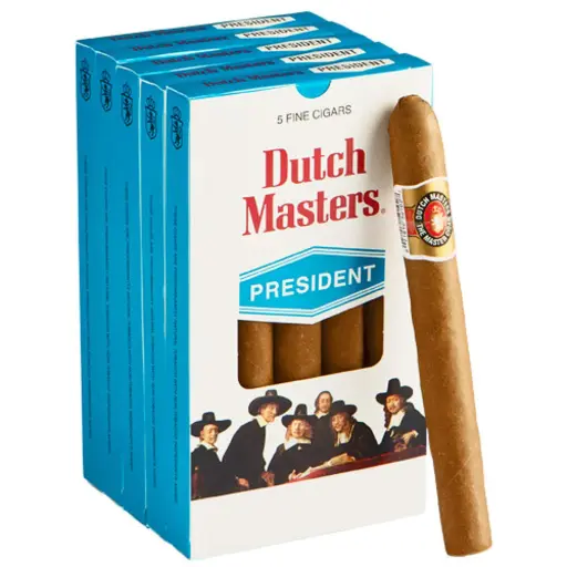 DUTCH MASTERS PRESIDENT 5CIGARS/PCK 