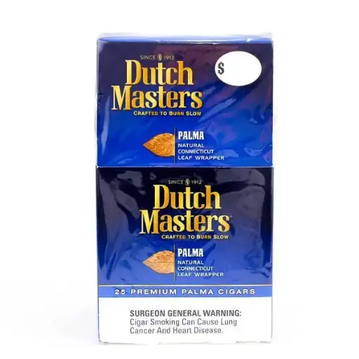 DUTCH MASTERS PALMA 25 PREMIUM CIGARS /UNIT 