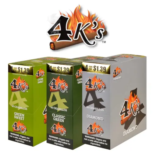 4K's Cigarillos By GOOD TIMES 4 For $1.39