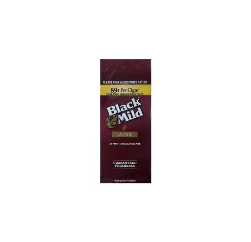 BLACK & MILD PLASTIC TIP $0.89 25CT