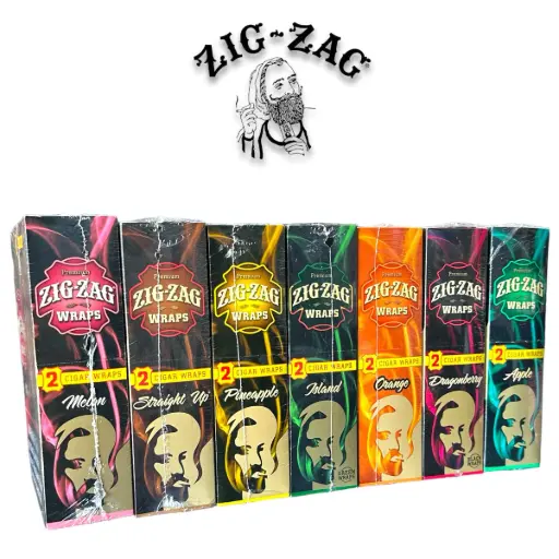 ZIG ZAG 2-WRAPS UN-PRICED CIGARS 
