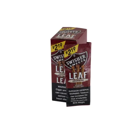 SWISHER SWEETS NATURAL LEAF 3 FOR $2.49 PCK OF 30