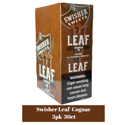 SWISHER SWEETS NATURAL LEAF UNP PCK OF 3 CIGARS