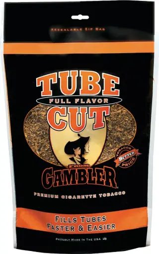 GAMBLER TUBE CUT CIGARETTE TOBACCO -3OZ(85G)