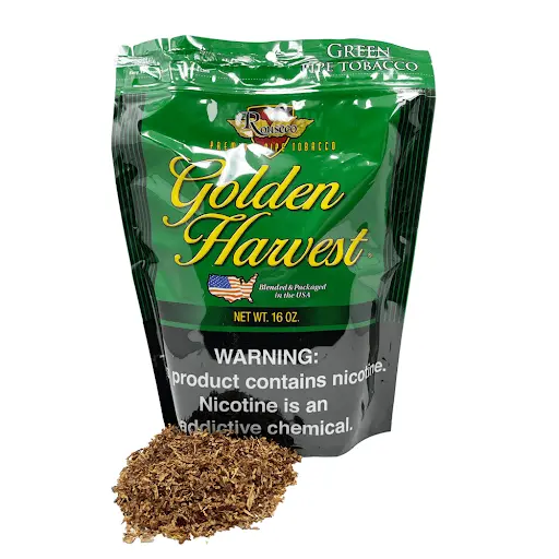 GOLDEN HARVEST SELECT 16.oz PIPE TOBACCO BAGS 