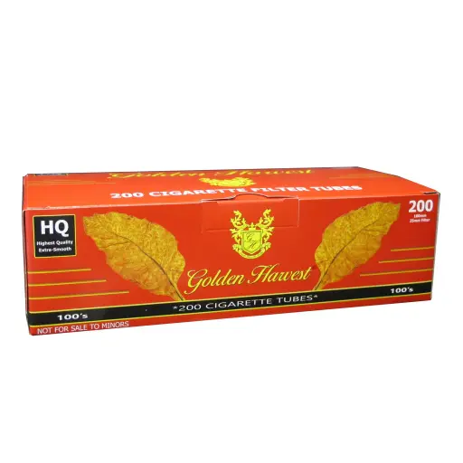 GOLDEN HARVEST HQ 100mm CIGARETTE FILTER TUBES