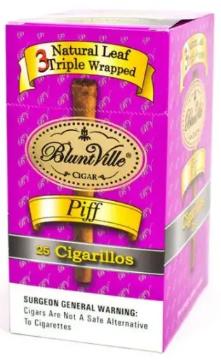 BLUNTVILLE NATURAL LEAF TRIPLE LEAF WRAPPED 25CT