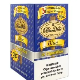 BLUNTVILLE NATURAL LEAF TRIPLE LEAF WRAPPED 25CT @0.99$+TAX