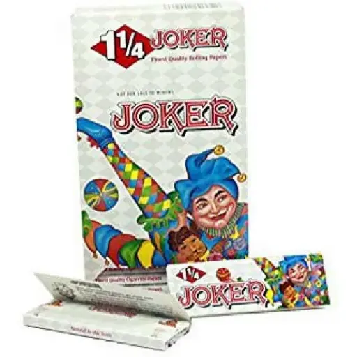 JOKER 1 1/4 CIGARETTE PAPERS 99CENTS FOR 24 BOOKLETS