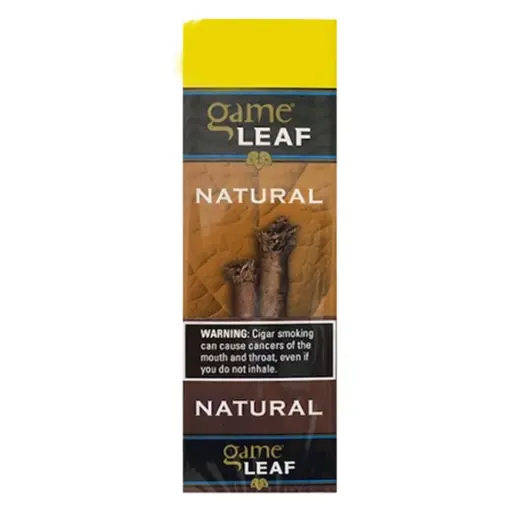 GAME LEAF 4 CIGAR NATURAL FLAVOUR 