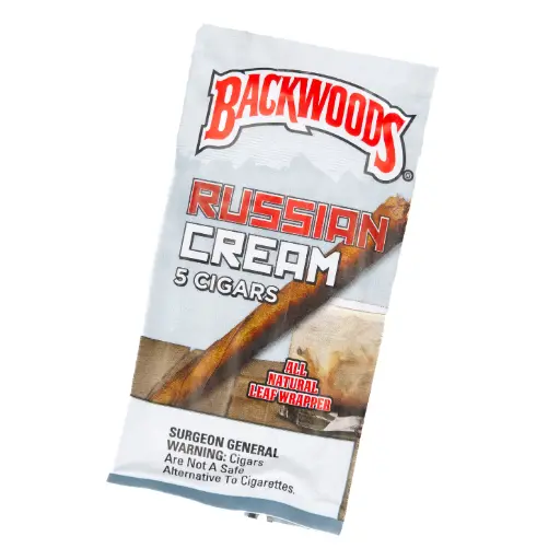 BACKWOODS RUSSIAN CREAM 5PK CIGARS
