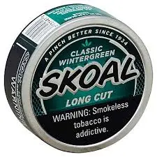 SKOAL WINTERGREEN LONG-CUT