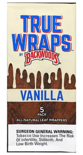BACKWOODS TRUE WRAPS 5PCK WRAPPERS